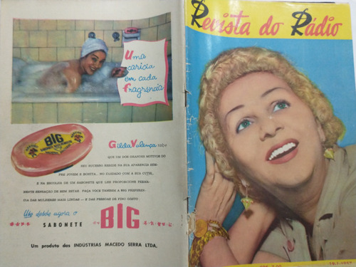 Revista Do Rádio Jan 1957 N°384 Emilinha Favorita Da Marinha