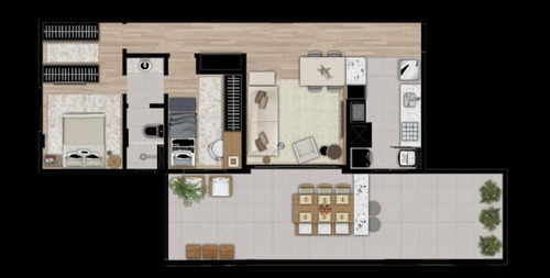Imagem 18 de 22 de Apartamento No Vila Izabel De 54,91 M2 Com 2 Quartos - La25338.704-rede - La25338.704