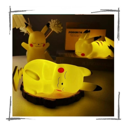 Abajur Do Pikachu - Luminária Pokémon - Infantil - Picachu