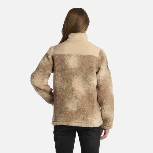 Polar Mujer Glaciar Sherpa-pro Jacket Print Caqui Lippi I25