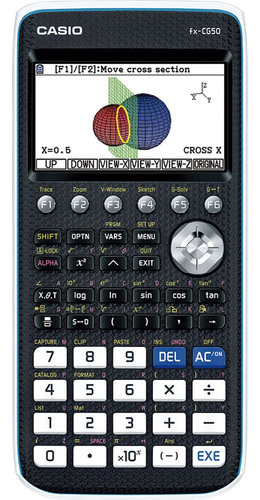 Imagen 1 de 9 de Graficadora Casio Fx-cg50 Gráficos 3d Pyton 2900 Funciones