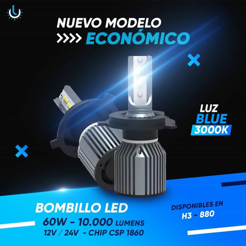 Luces Led H4 Economic