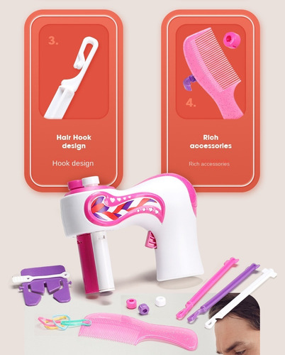 Kit Juguetes Para Trenzar El Pelo De Los Niños Niñas Trenza*