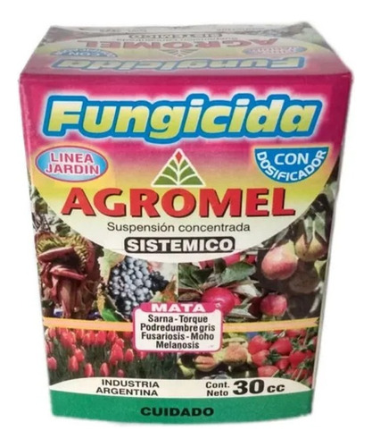 Pack Funguicida Agromel 30cc X 5u