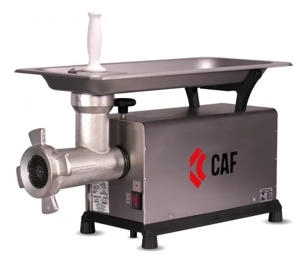 Moedor de Carne Elétrico Industrial CAF 22 Inox 300kg/h