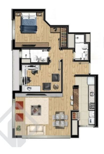 Imagem 9 de 9 de Apartamento - Partenon - Ref: 130240 - V-130240