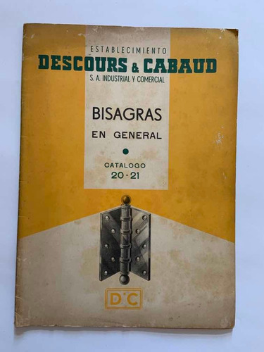 Catálogo De Bisagras