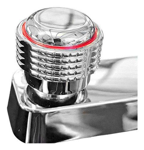 Mezcladora Abs Cromada Para Fregadero 8puLG Fontanery Acabado Cromado Color Plateado