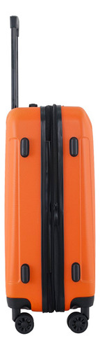 Valija Hummer Mediana 24puLG Abs Equipaje Maleta Amplia Color Naranja