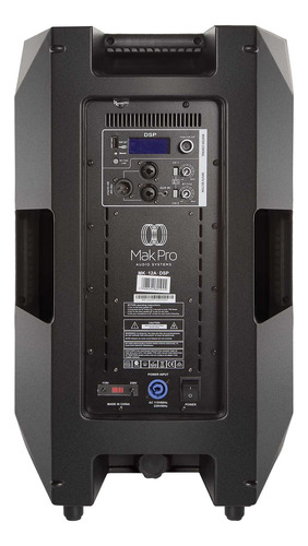 Caixa Ativa Makpro Mk-12a Dsp C/ Ajuste Delay 600wts Rms