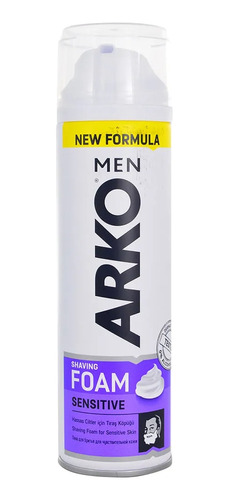 Espuma De Afeitar Arko Sensitive 200 Ml