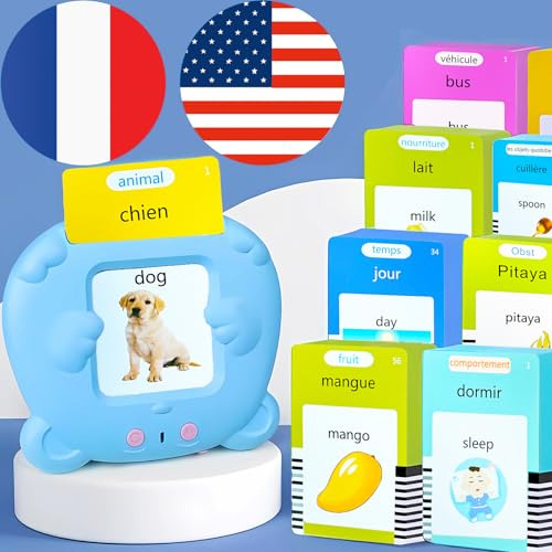 Tarjetas Didácticas Bilingües En Inglés Y Francés Tarjetas D