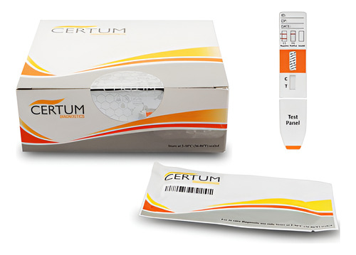 Prueba Para Ketamina En Superficies - Kit Con 25 - Certum