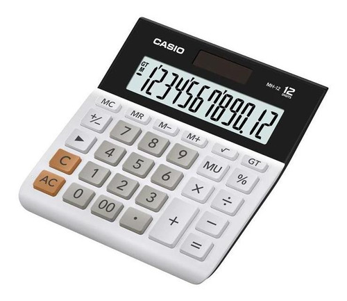 Calculadora Casio Escritorio Mh-12-bk