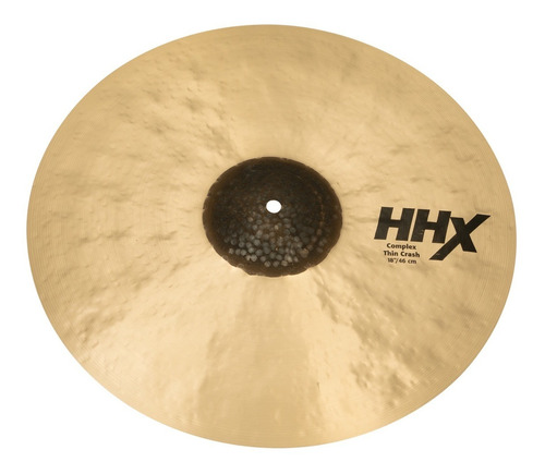 Platillo Sabian Hhx Complex Thin Crash De 18 Para Bateria