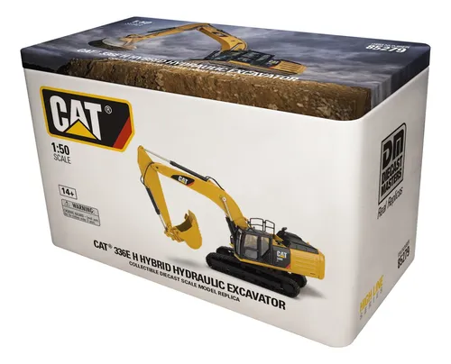 Diecast Masters 1:50 Excavadora Hidraulica Hibrida Caterpill