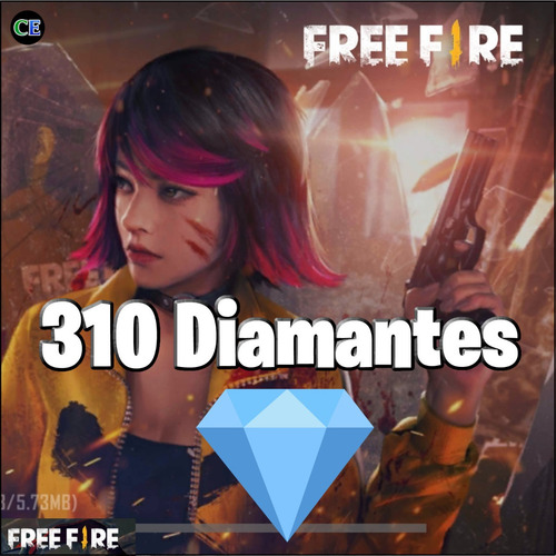 Free Fire 310 Diamantes - Entrega Inmediata.