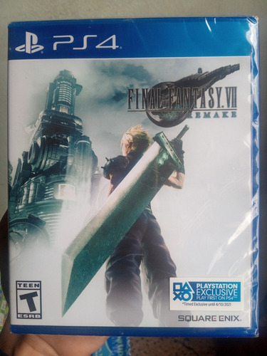 Imagen 2 de 2 de Juego De Ps4 Final Fantasy Vii Remake, Nuevo Y Sellado