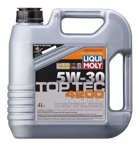 Aceite Motor Liqui Moly 5w40 Top Tec 4100 1 Litro