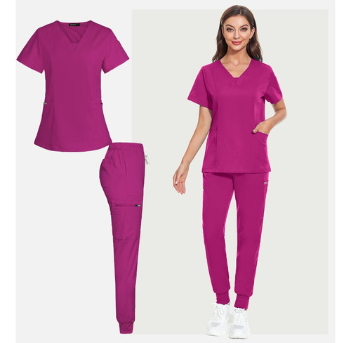 Conjunto De Uniformes Médicos De Calidad Para Mujeres Doctor