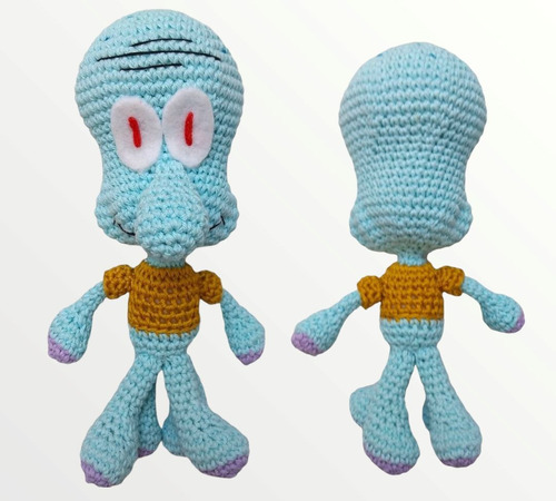 Calamardo Muñeco Amigurumi