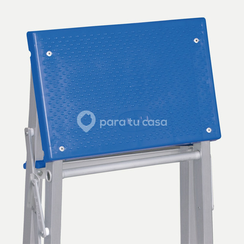 Escalera Aluminio Plegable Banqueta 65 Cm Alto 3 Escalones