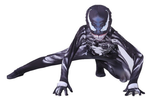 De Cosplay Niño Adulto Traje De Spider-man De Venom De Color