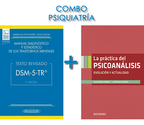 Combo Dsm 5 Trastornos Mentales + Práctica Psicoanálisis