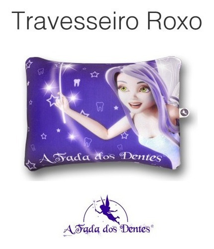 Travesseiro Roxo Oficial Da Fada Dos Dentes®