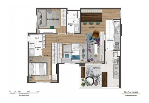 Imagem 12 de 14 de Apartamento Residencial Para Venda, Barra Funda, São Paulo - Ap4705. - Ap4705-inc