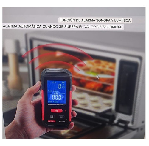 Medidor De Radiacion , Microondas ,wifi,celular,radio Estaci