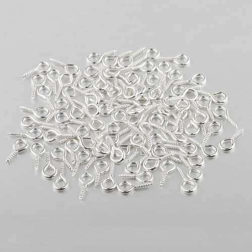 100 Tornillo Ojo Pin Clavija Fabricación De Joyas Hallazgo