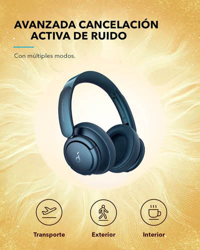 Auriculares inalámbricos Soundcore Life Series Life Q35 A3027 negro