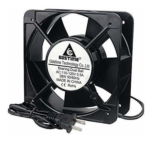 Ventilador Axial Gdstime 15050, Ventilador De 110 V 120 V Ca