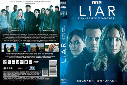 Liar (2017-2020) Temporada 1 Y 2 (4 Dvd)