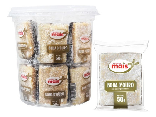 Beijinho Com Brigadeiro Rapadura 50g C/20un Barato Atacado