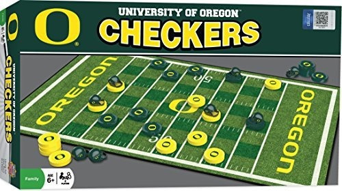 Juego De Damas Ncaa Oregon Ducks 13  X 21 