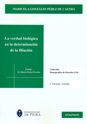 Libro Verdad Biológica En La Determinación De La Filiación, 