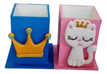 Comprar Souvenirs Lapiceros Porcelana Fría - Gatita Con Corona X10