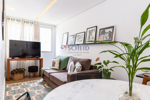 Imagem 3 de 15 de Apartamento Com 2 Dormitórios Pronto Para Morar, 54 M² No Brooklin - Mr79203