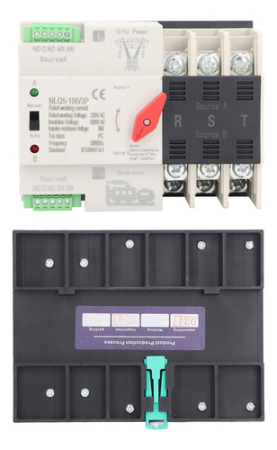 Transferencia Automática De Doble Potencia, 220 V, 3 Penique