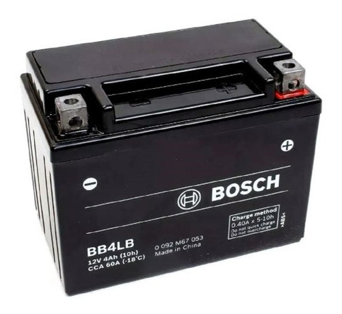 Batería Moto Gel Bosch Bb4lb 12v 4ah Honda Crf70 Kymco Zx50