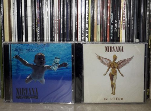 Nirvana Lote X 2 Cd Nevermind In Utero Nuevos Myuzy