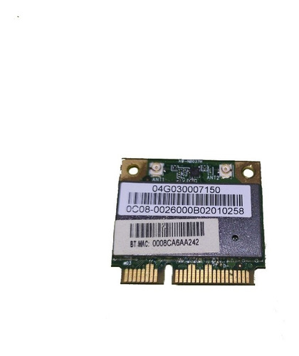 Tarjeta Wifi Mini Pcie Para Laptop (original De Acer Aspire)