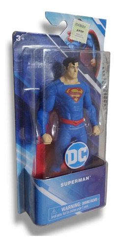 Superman Figura Articulada Spin Máster Dc Cómic 15 Cm