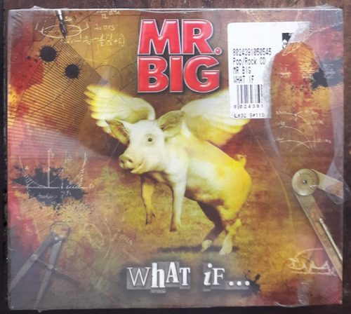 Box Digipack Cd + Dvd (m) Mr. Big What If... Ed It Lacrado 