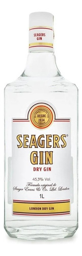 Gin Inglês Seagers 1l