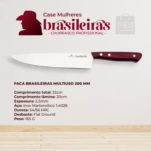 Faca de Cozinha Brasileiras