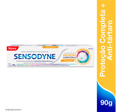 Kit 3 Un Sensodyne Proteção Clareadora + Ação Clareadora 90g