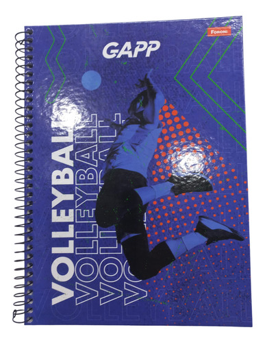 Caderno Universitario Gapp 10 Materias Ref: 30.8046-2